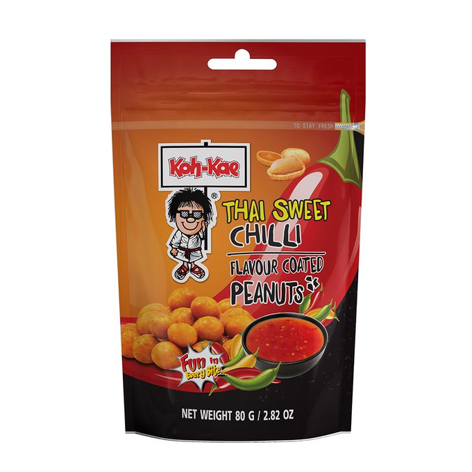 Koh Kae - 大哥泰式甜辣醬花生豆-80g (袋裝)