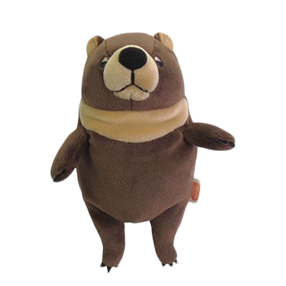 Mochi Series｜末班茫茫大叔-迷你熊吊飾（棕色）