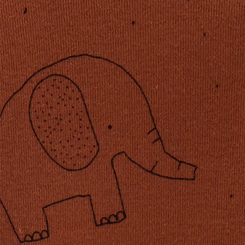 美國 Carter's - 嬰幼兒100%純棉長袖包屁衣三件組-可愛恐龍 (有機棉)