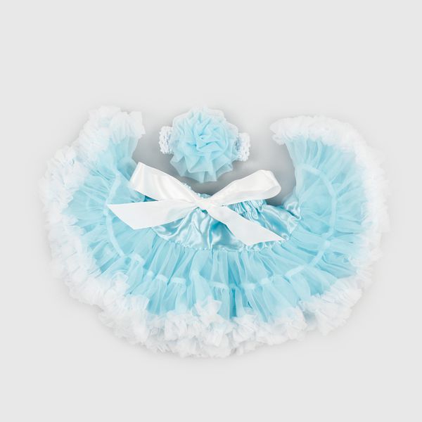 日安朵朵 - 女嬰童雪紡蓬蓬裙-冰雪奇緣