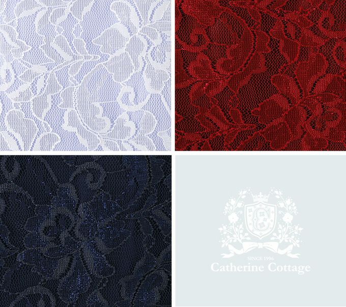 日本 Catherine Cottage - 浪漫蕾絲薄紗長洋裝/小禮服-粉紅