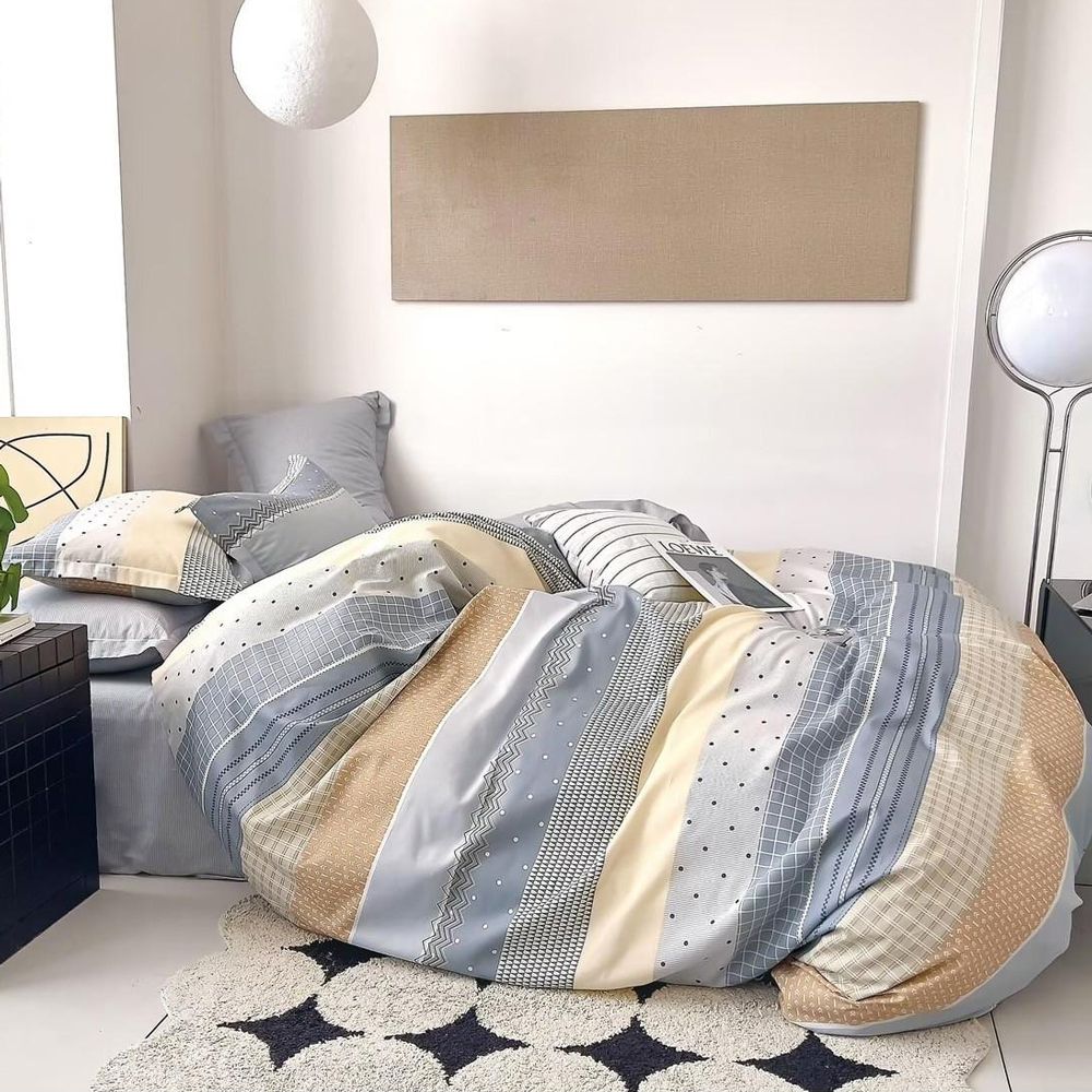 台灣製 極致純棉寢具組-邁凱倫-加大三件式床包組