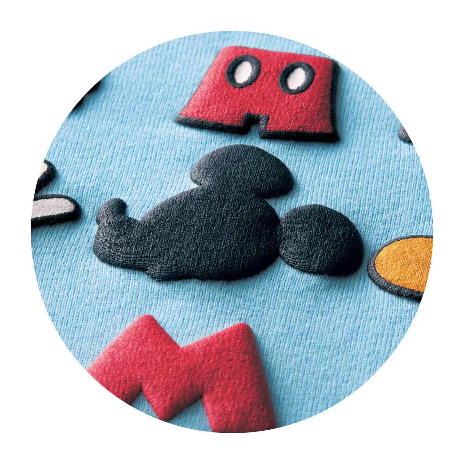 日本千趣會 - 迪士尼印花短袖上衣(可搭親子裝)-米奇-水藍