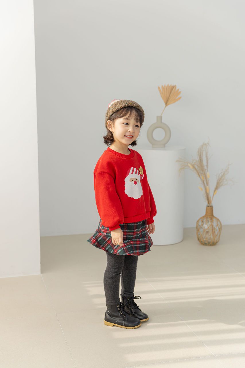 韓國 Orange Mom - 聖誕老公公T-紅