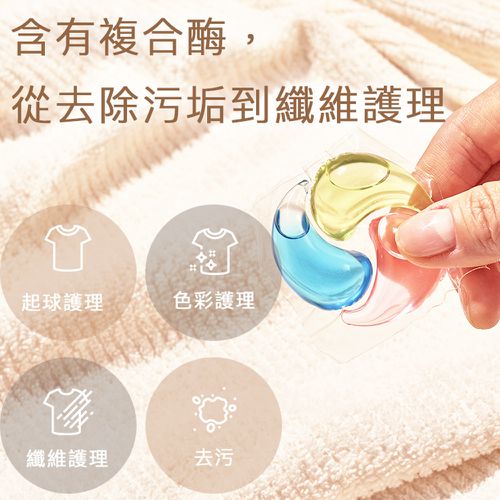 韓國進口超濃縮洗衣膠囊60入/包-清新花香(7.5g/入) 2包組