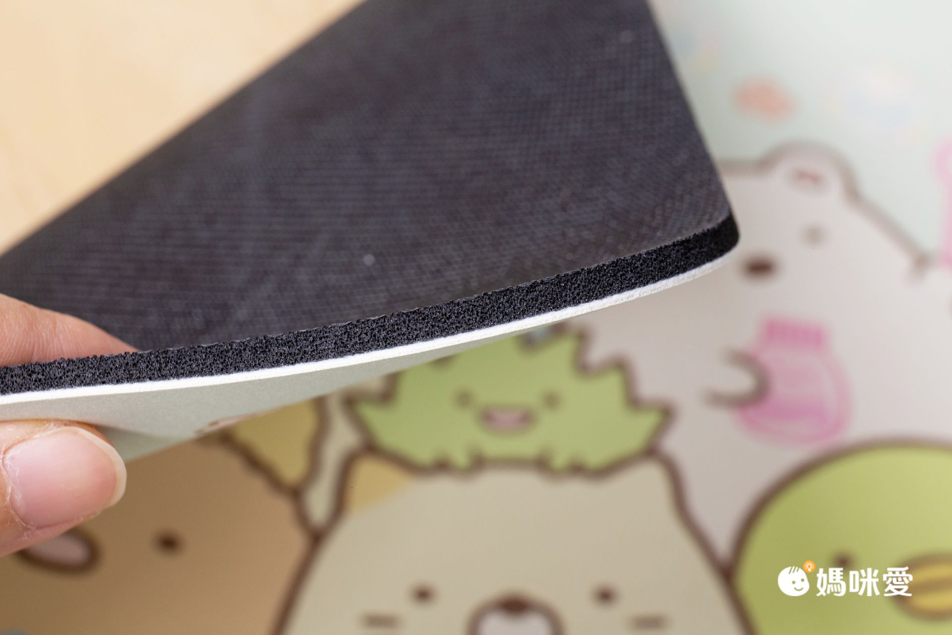 格蕾寢飾 Great Living - 義大利Fancy Belle X 角落生物《小花泡泡》抗菌可水洗軟式珪藻土強效吸水地墊 (60*39CM)