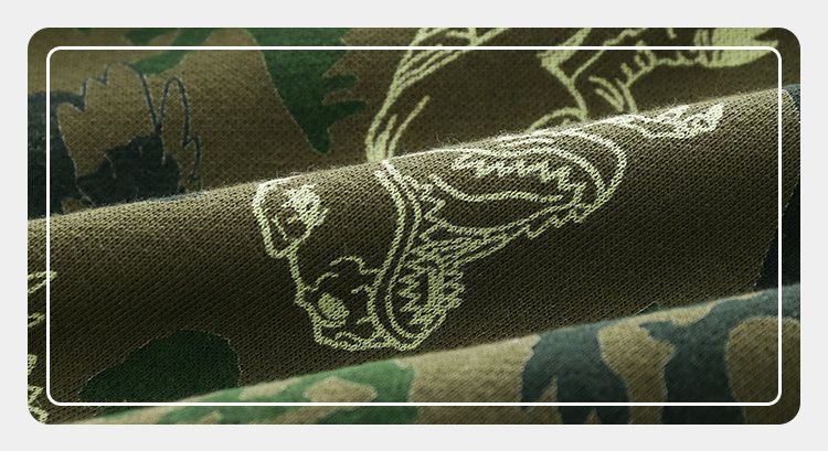 WELLKIDS - 連帽休閒長袖外套-迷彩恐龍-灰色