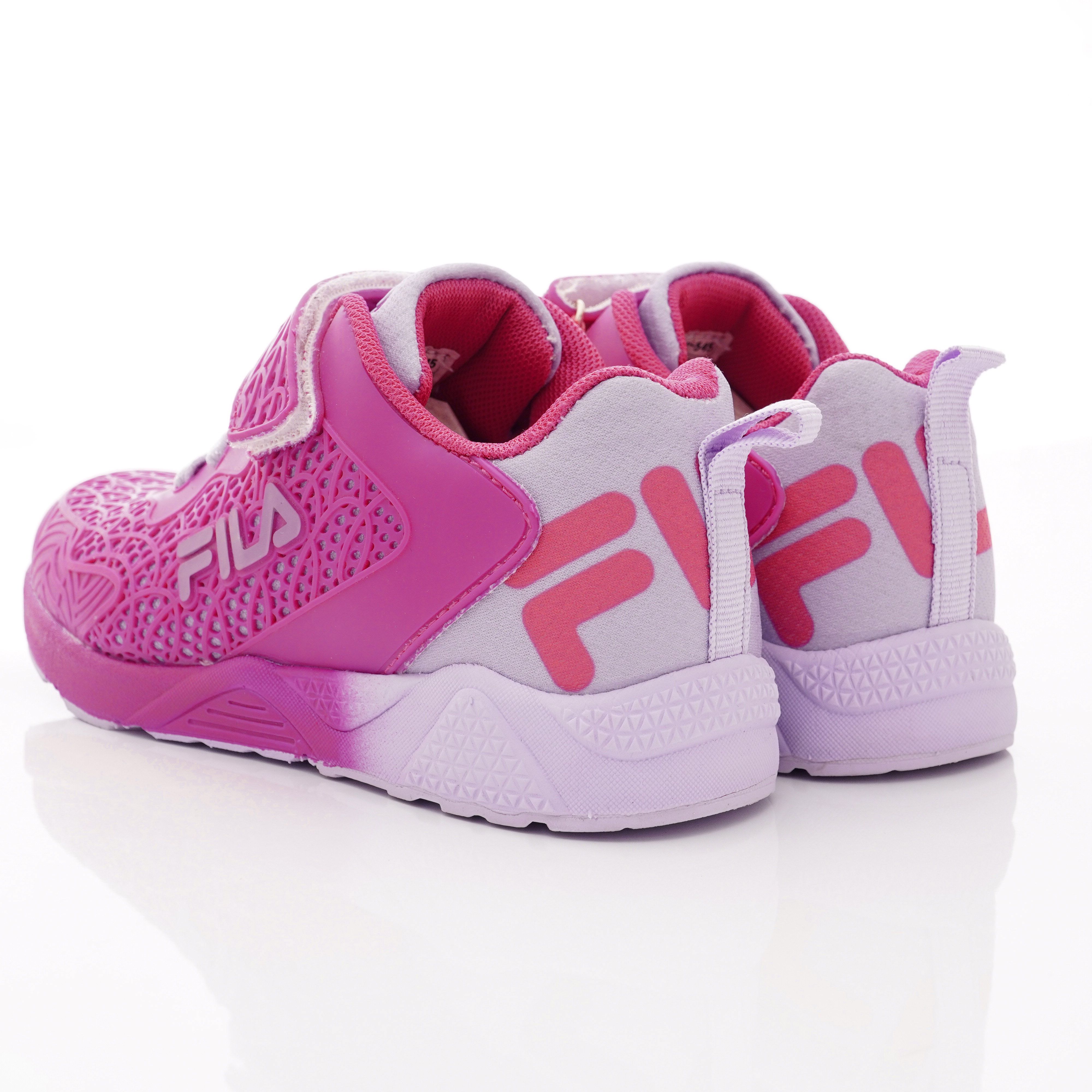 FILA - 義式雙層運動鞋款(中大童段)-桃