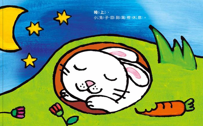 寶寶認知對比翻翻書：大馬和小老鼠+安靜的無尾熊和吵鬧的猴子