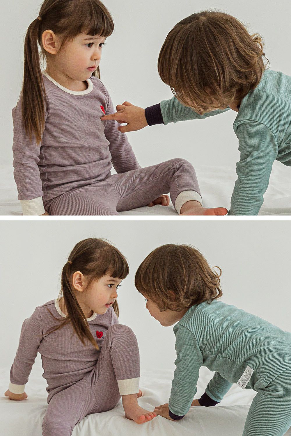 韓國 Cordi-i - 針織腹卷睡衣-薄荷綠