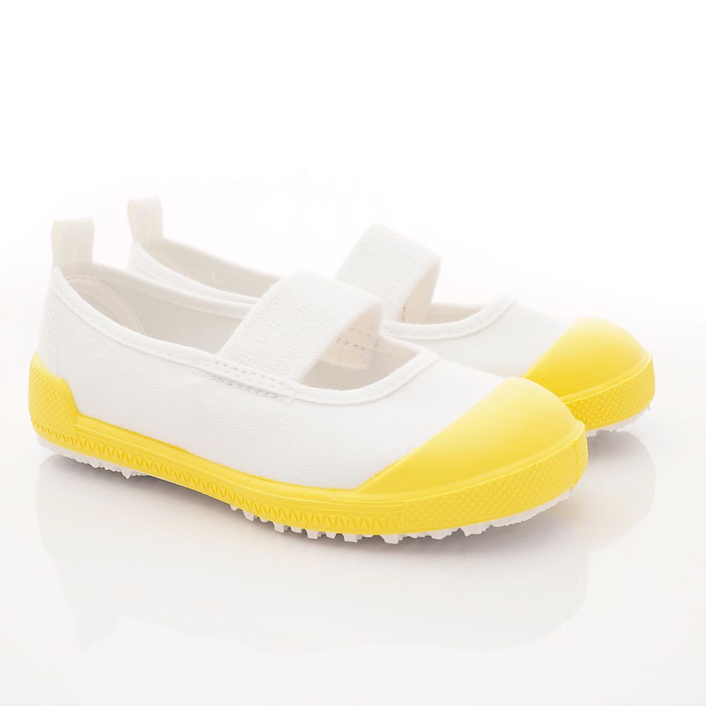 Moonstar日本月星 - 機能童鞋-日本製鐵氟龍幼兒園室內鞋(中小童段)-黃