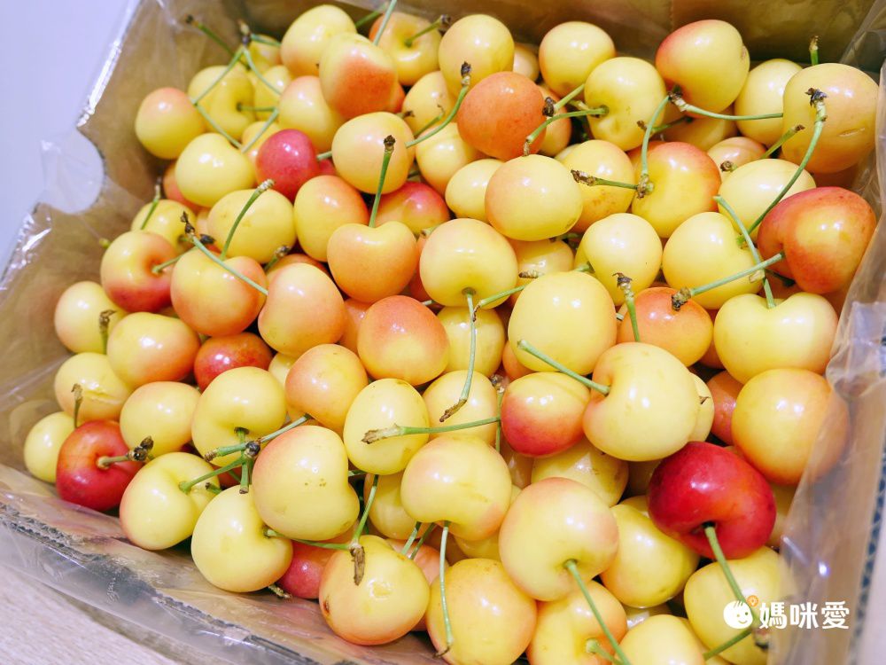 智利新鮮空運！最高等級 夢幻白櫻桃 精選 30-34mm 大尺寸！