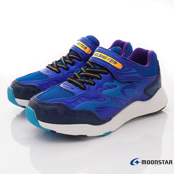 Moonstar日本月星 - SK炫技者水技能運動鞋(中大童段)-運動鞋-藍