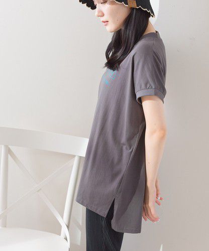 日本 Bou Jeloud - 100%純棉透氣簡約短袖上衣-焦糖橘