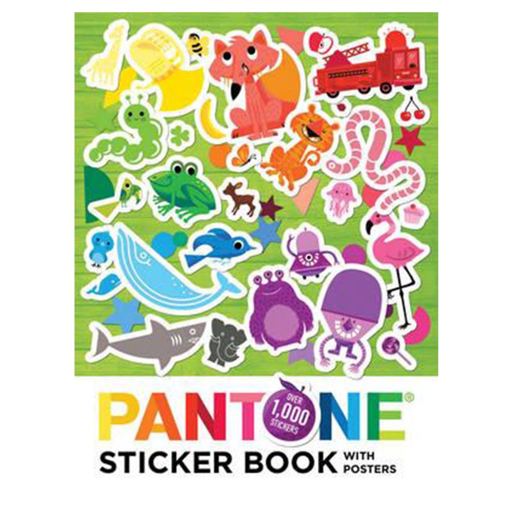 Pantone: Sticker Book with Posters Pantone色彩貼紙海報書（操作書）