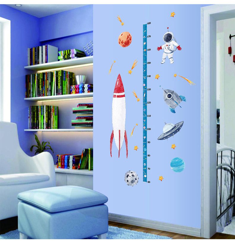 JB Design - 時尚壁貼-太空火前身高貼 (50cm*70cm)