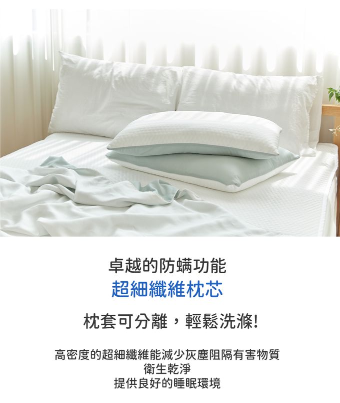 韓國 Hello HiZoo - 極度冰涼Sherbetcool 涼感造型抗菌防蟎雙面枕/涼感枕/護脊/護頸枕(薄荷綠)
