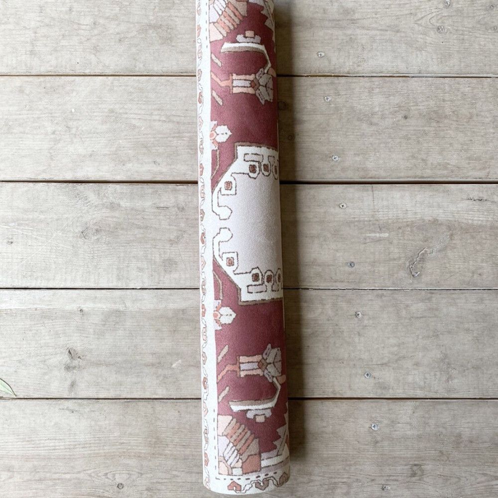 日本 Style Boat Market - 多功能瑜珈墊3mm-女神殿堂(粉) (173*61cm)-8161-012-029-07