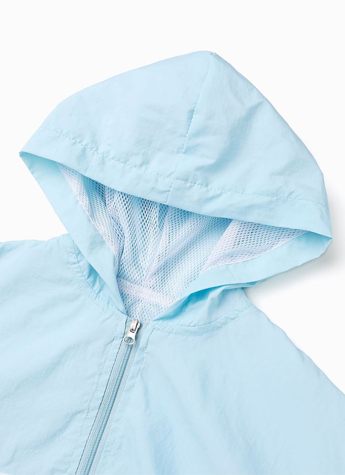 韓國 OZKIZ - 運動風網眼內襯長袖短褲套裝-黃X白X粉