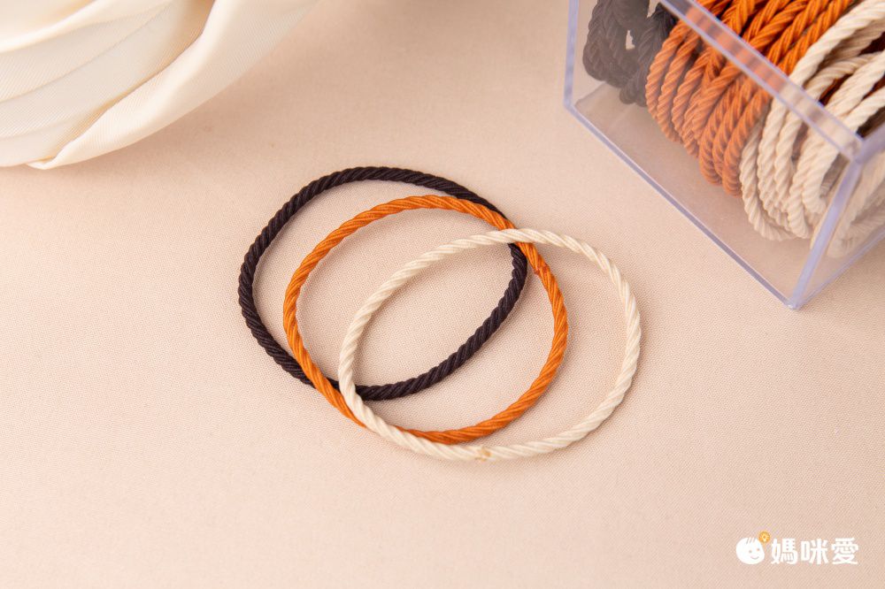 高彈力橡皮髮圈-馬卡龍色