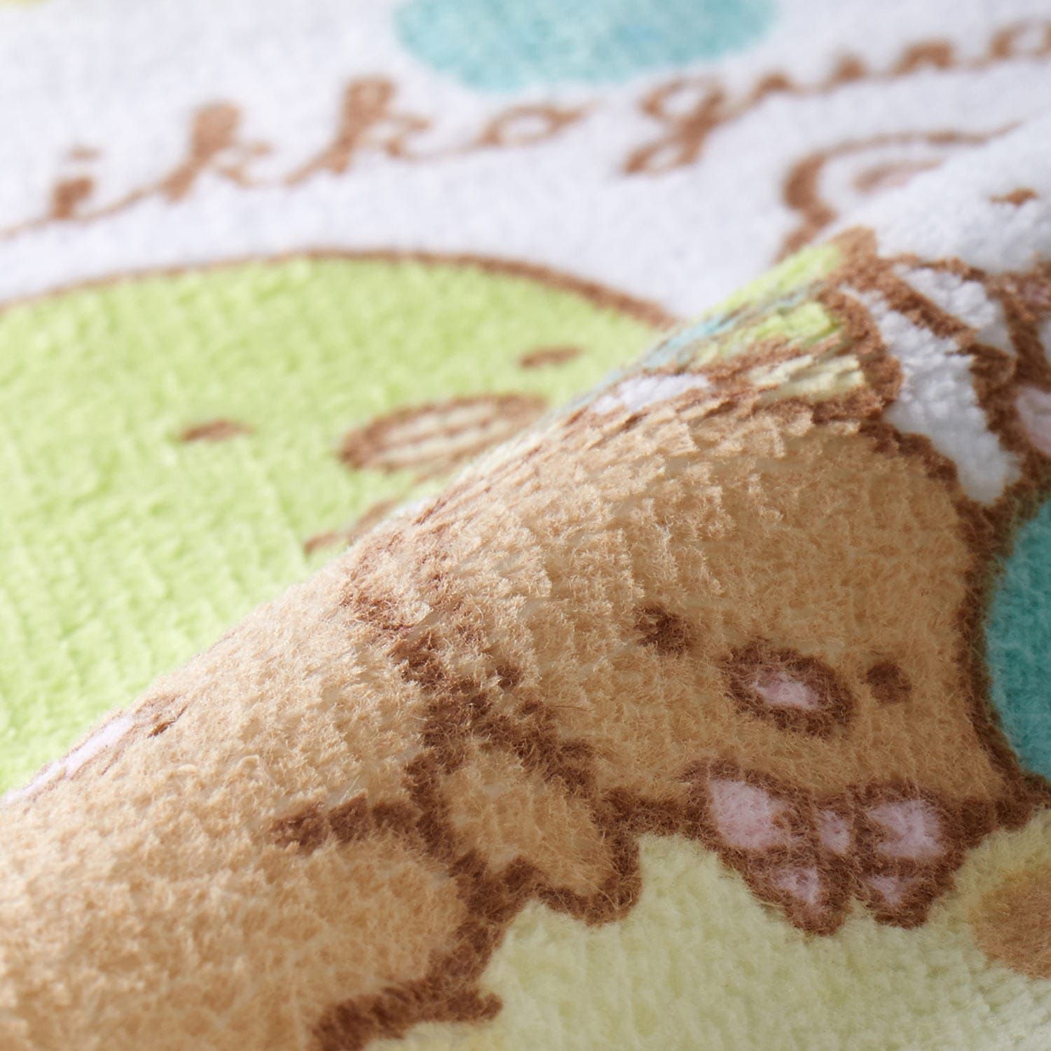 日本千趣會 - 角落生物 純棉吸水擦手巾/手帕3件組-一起玩 (16x16cm)