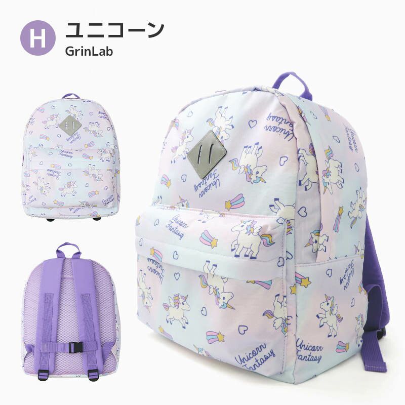 日本 ZOOLAND - [潑水加工]童趣大容量減壓上學背包-森林動物 (35x26x14cm)