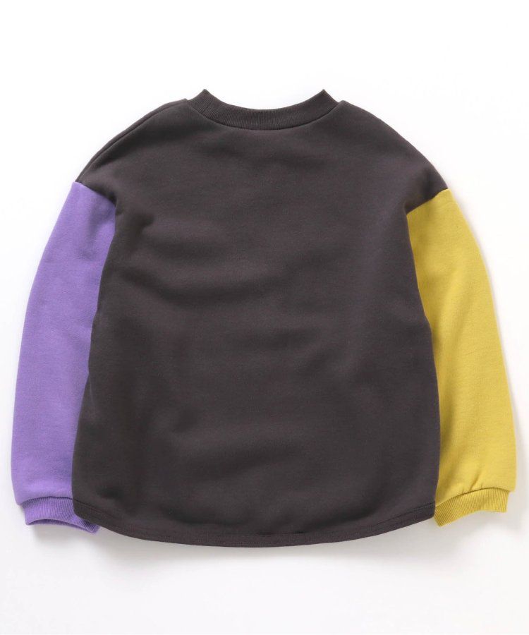 日本 apres les cours - [好評新色]圓領百搭裏毛長袖上衣-彩色愛心-象牙