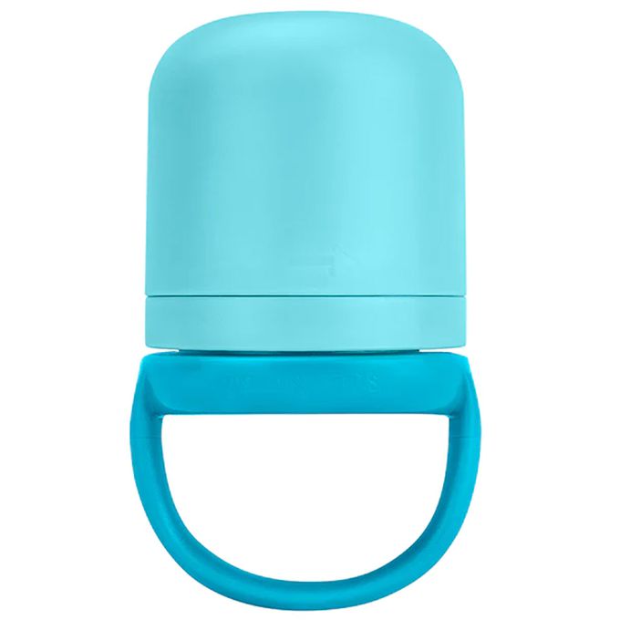 美國 green sprouts - 小綠芽咬咬樂副食品輔食器-天空藍