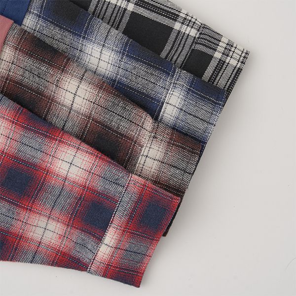 日本 b-ROOM - 假二件寬版大口袋長袖上衣-海軍藍x灰格紋