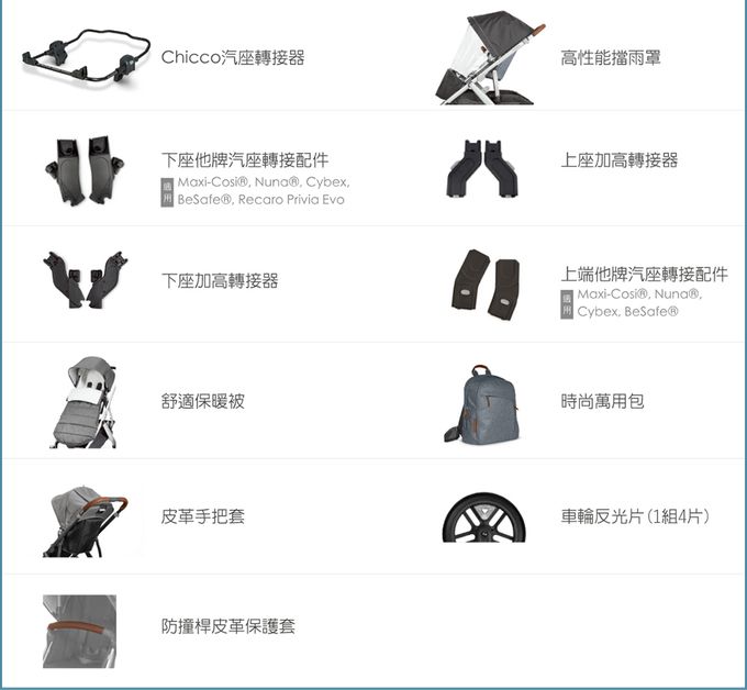 美國UPPAbaby - VISTA V2 王者之尊旗鑑：單人推車-奶茶色 LIAM