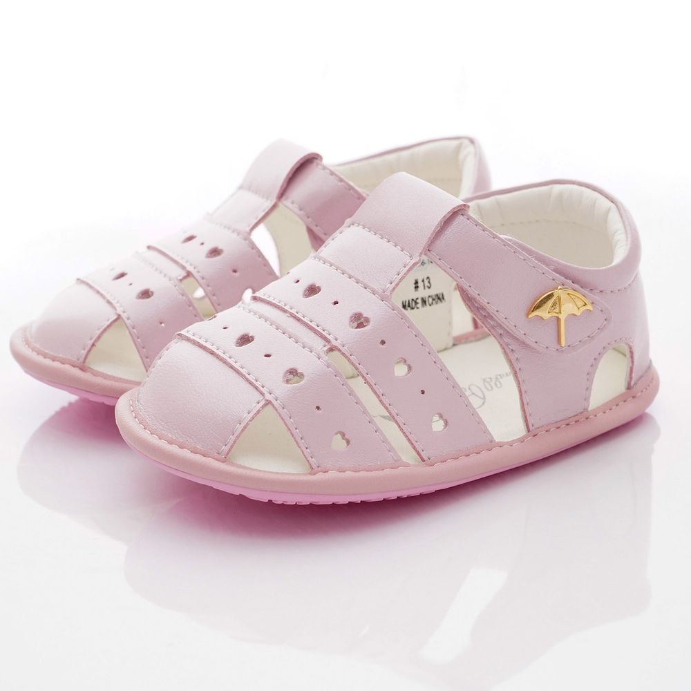 Arnold Palmer 雨傘牌 - 護趾軟軟學步涼鞋款(寶寶段)-粉紅