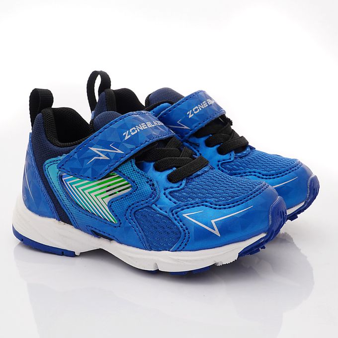 Moonstar日本月星 - 月星閃電電燈競速童鞋-ZB11125藍(中小童段)-機能運動鞋-藍