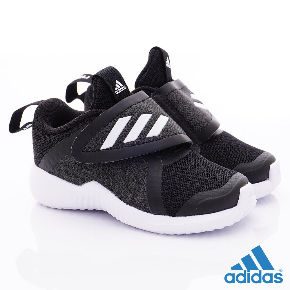 adidas - 愛迪達童鞋-超輕量簡約慢跑鞋(小童段)-黑