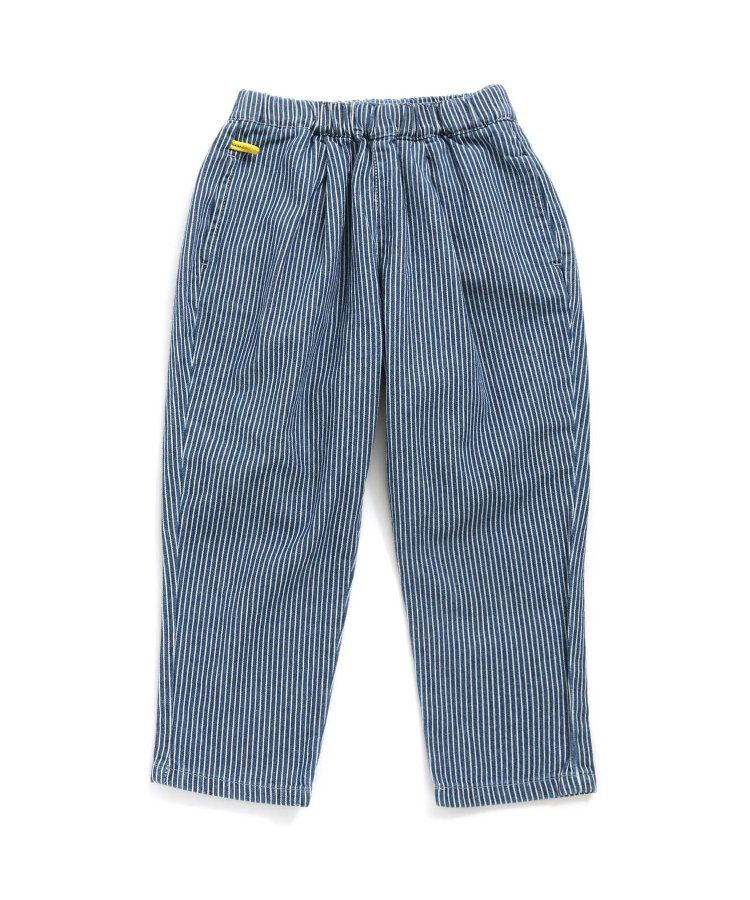 日本 BREEZE - 挺版廓形印花主廚褲-變形蟲-黑