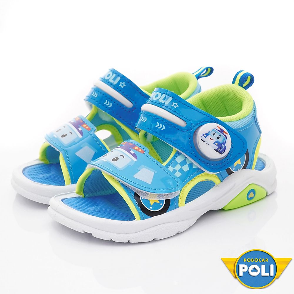 POLI電燈涼鞋-POKT34076藍(中小童)-涼鞋-藍
