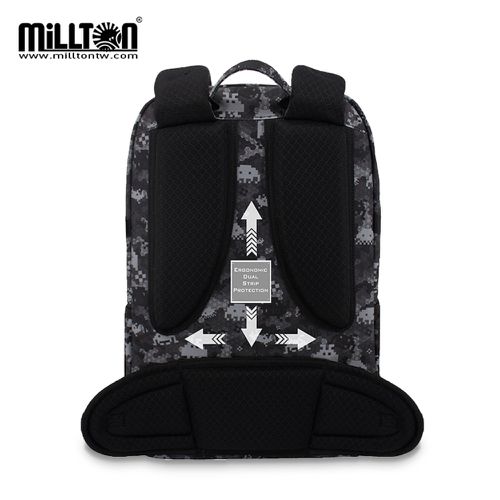軍規雙軸護脊書包｜黑鐵大戰Black Pixel｜30L 800g
