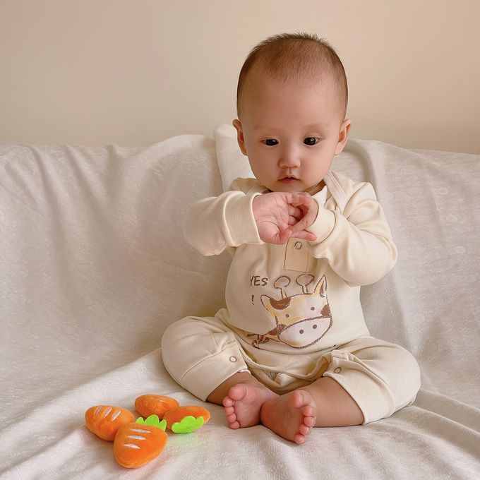 YOUrs - 純淨手繪連身衣-聰明鹿