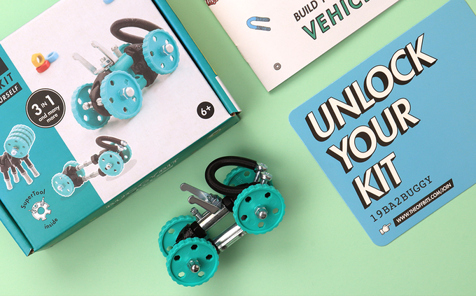 以色列 theOffBits - 機械積木-越野車