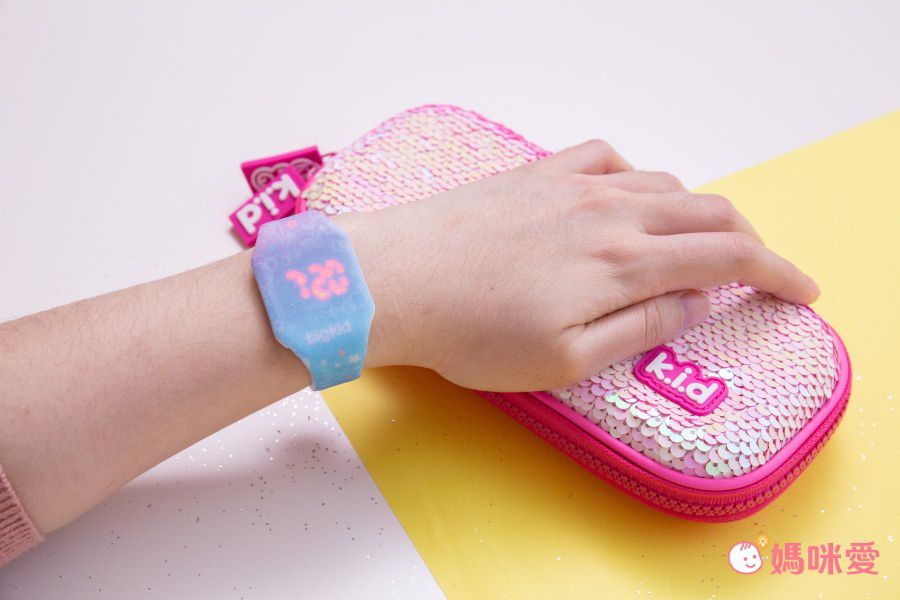 韓國 bigkid - 香香LED電子錶-深藍(橘子香)