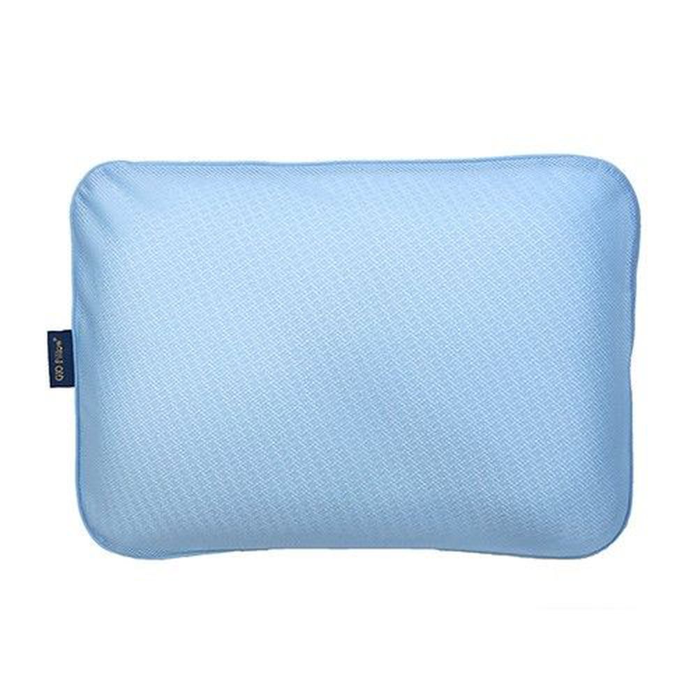 韓國 GIO Pillow - 超透氣防螨兒童枕頭-單枕套組-藍色 (L號)-2歲以上適用