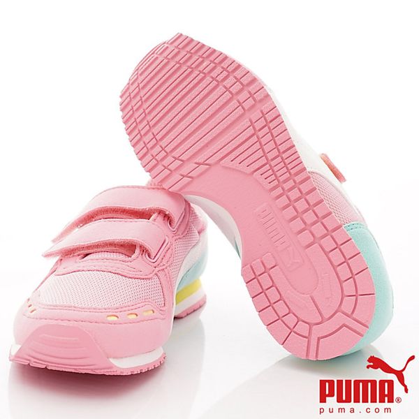 PUMA - PUMA童鞋-雙絆帶流線款(中小童段)-粉
