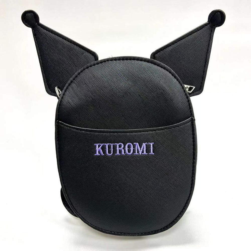 Kuromi 酷洛米童趣造型斜背包/手機包/隨身包
