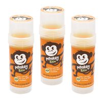 Monkey Balm - Monkey棒 猴子棒 乾癢修護小幫手【大 2oz】三入組 原廠公司貨-56.7g x3