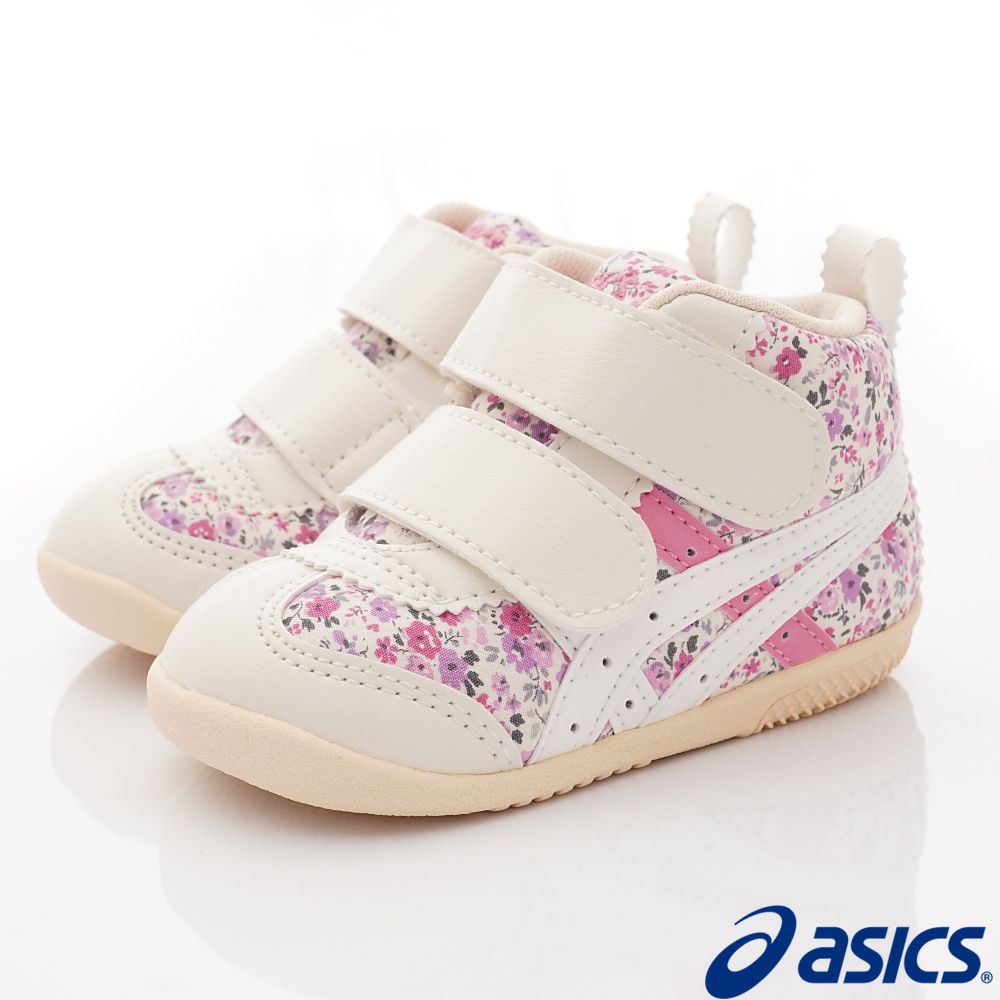 asics 亞瑟士 - SUKUSUKU護踝雙絆帶學步鞋款(寶寶段)-粉花