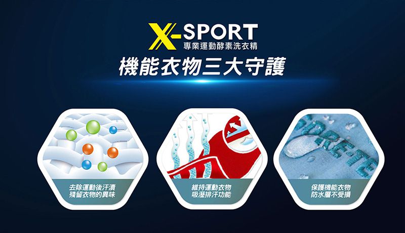 毛寶 maobao - X-SPORT 專業運動酵素洗衣精 _玫瑰香柏-500g