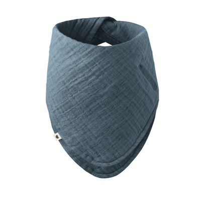 丹麥BIBS - Bandana有機棉圍兜-藍綠-單入