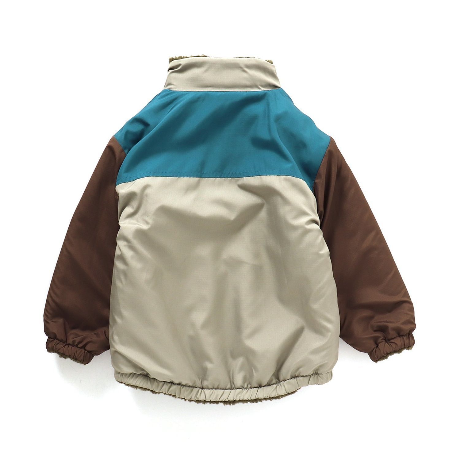 日本千趣會 - 泰迪熊短絨防風保暖外套-米杏