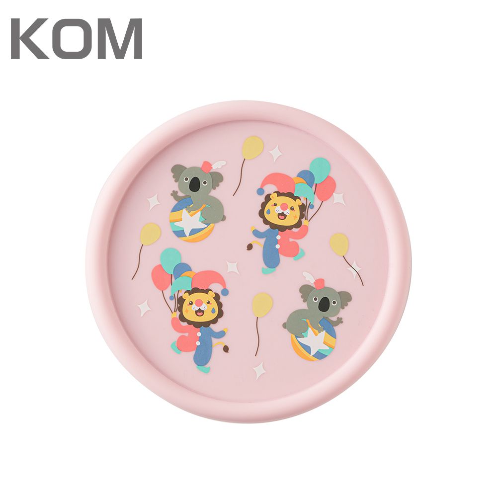 KOM - 食品級矽膠隔熱碗蓋1入-獅子 (單入)