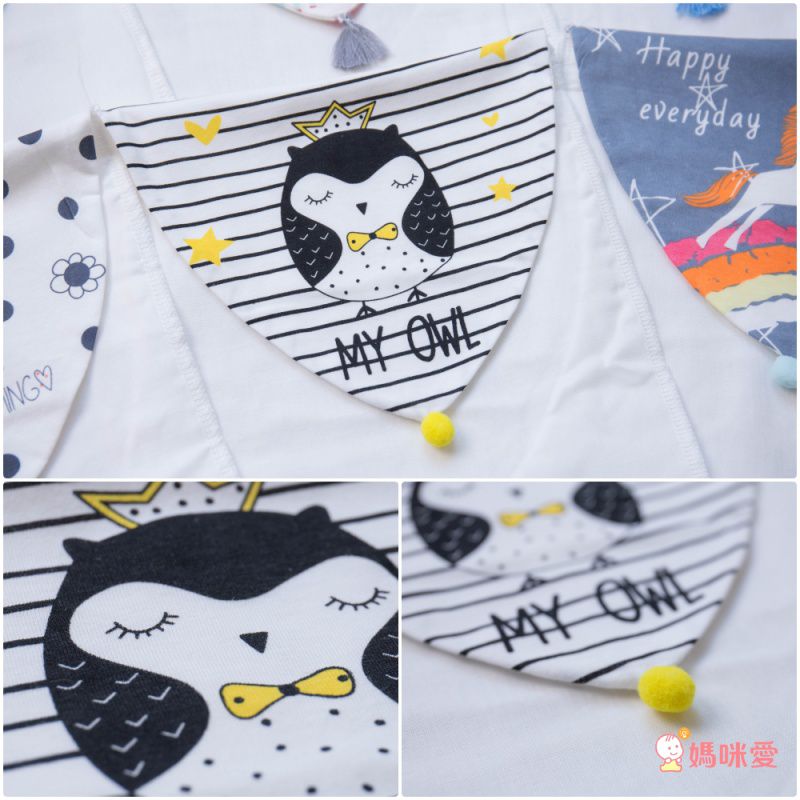 Muslin tree 吸汗背巾/包巾/防踢被睡袋 ♡ 夏天的好朋友