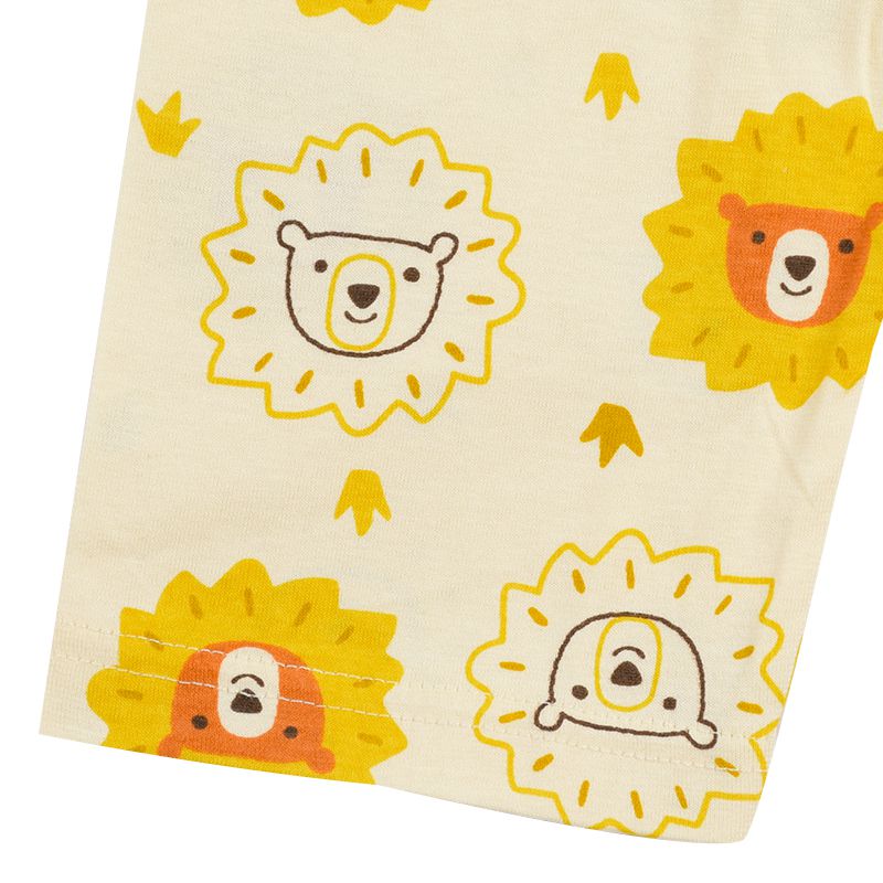 akachan honpo - 家居服3件組-黃色